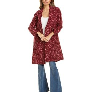 NEW Johnny Was Zaragoza Linen Eyelet Boho Trench Coat